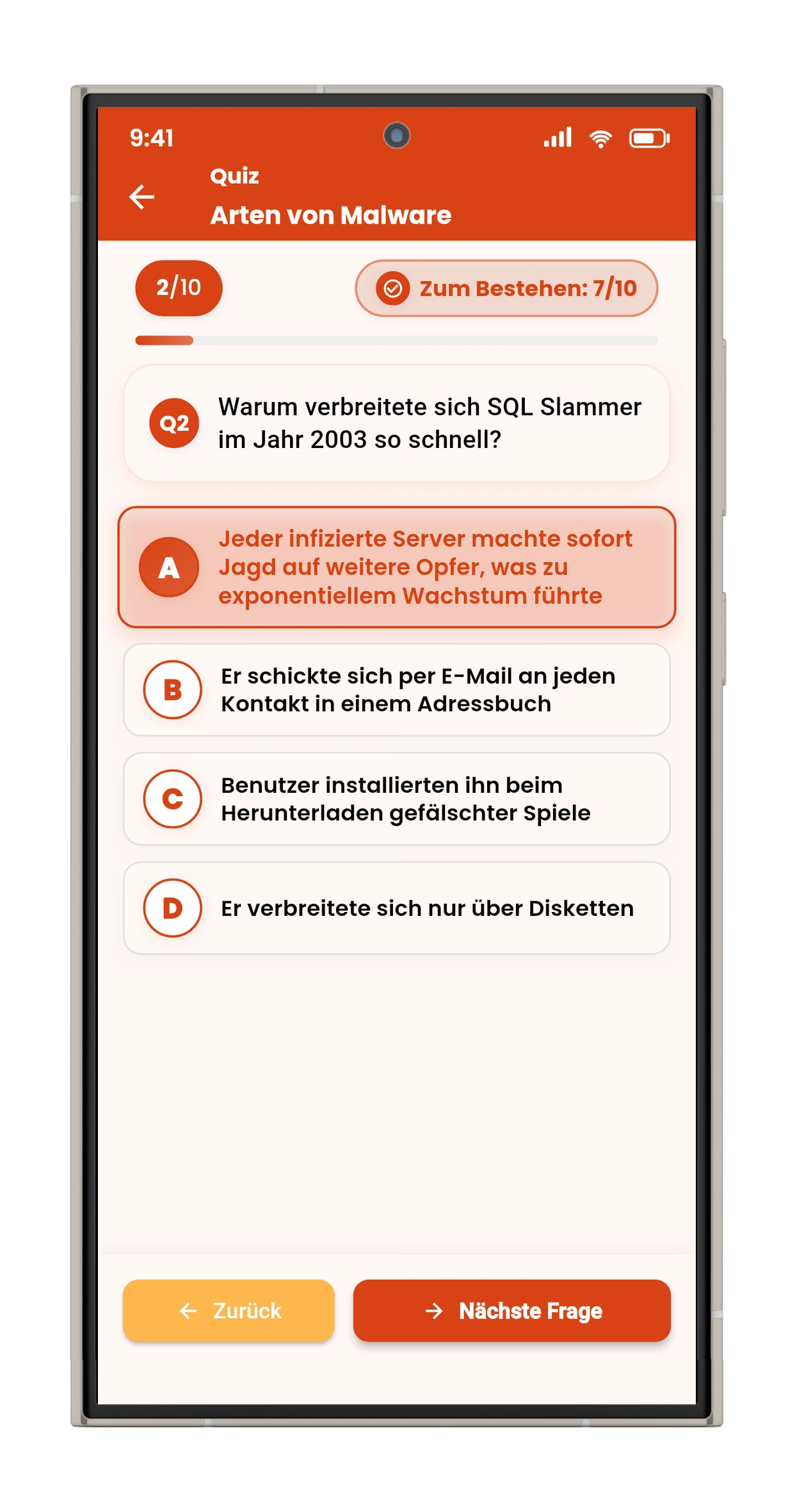 Abschlussquiz