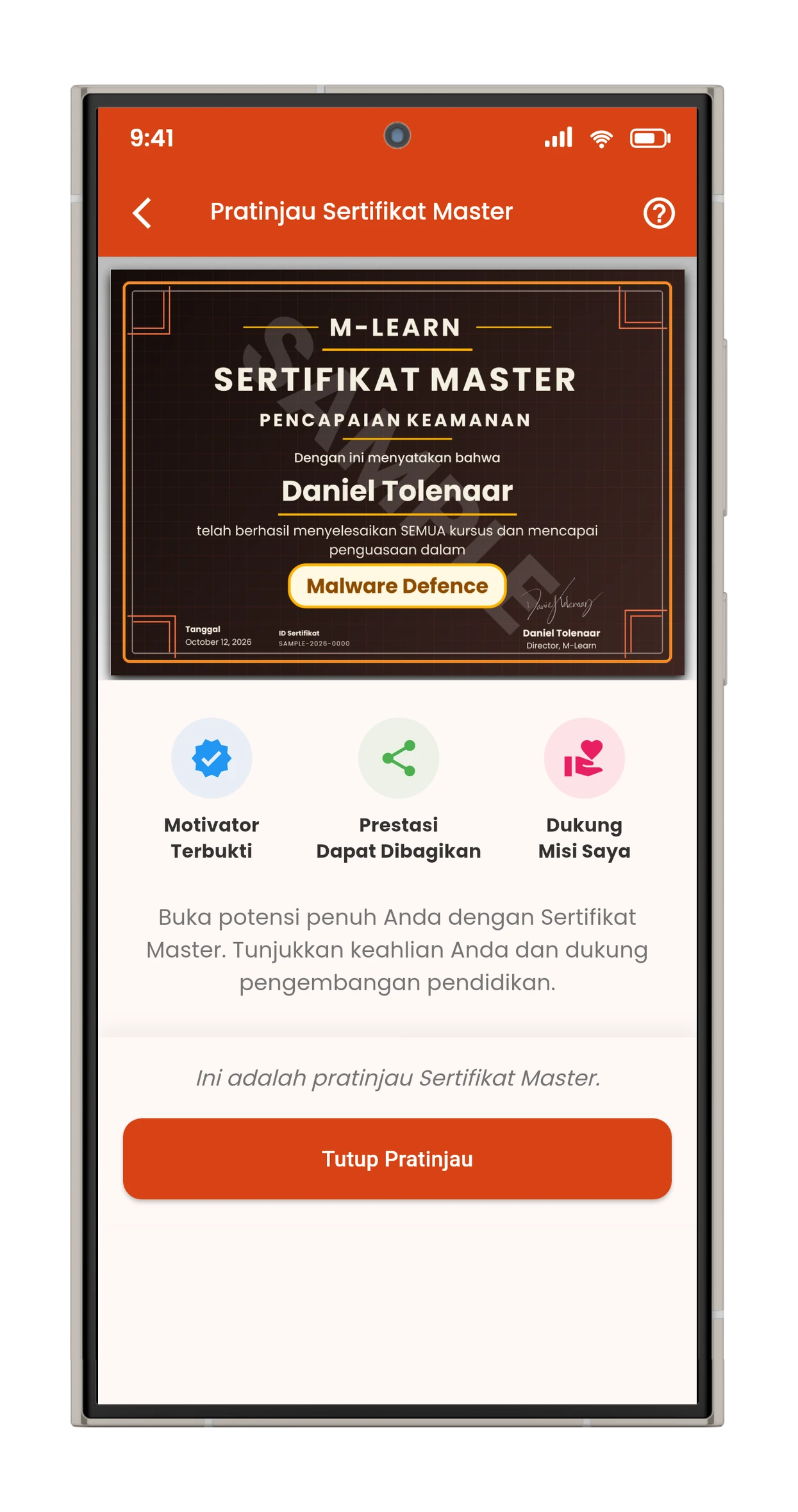 Sert. Master