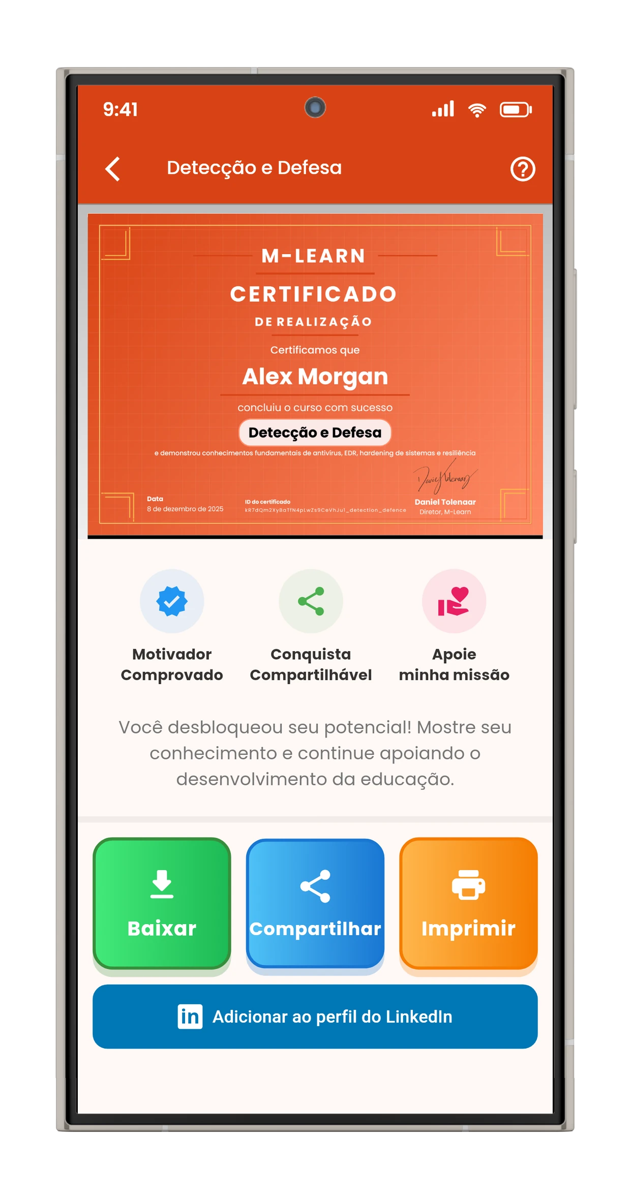 Certificado