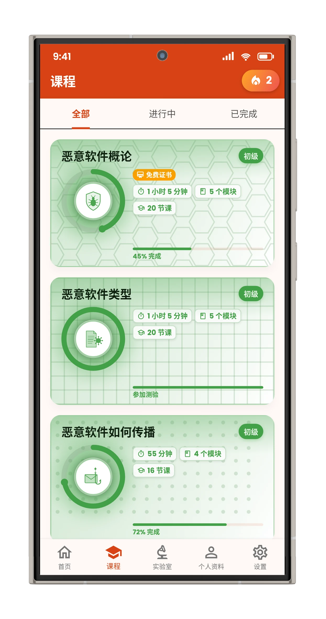 课程